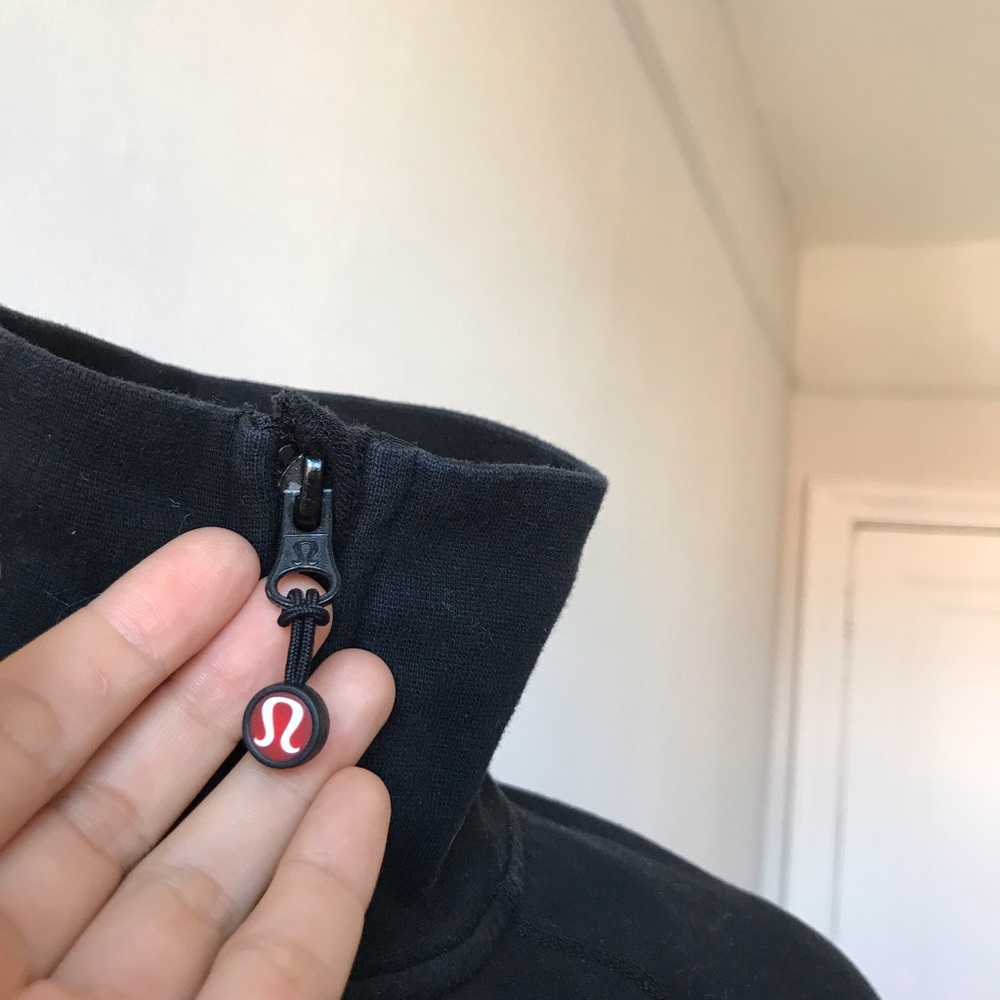 Vintage lululemon black Jacket size 6 - Picture 4 of 6